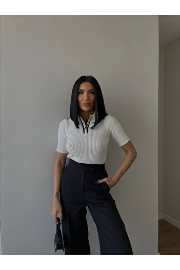 De Pose Γυναικείο μπλουζάκι με κοντό μανίκι Polo Premium Trend