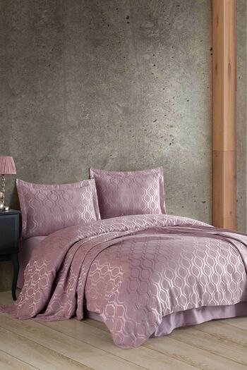 Elart Bedspread Set Single Chenille Fabric Andrea Gülkurusu