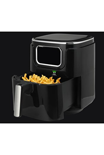 WİAMi Wiami Airfryer Siyah 5l Akıllı Yağsız Fritöz
