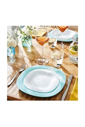Luminarc Carine Blanc White 12 Piece Service Set
