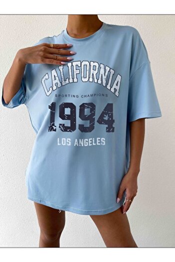BENROMA Καλιφόρνια 1994 Printed Oversize Unisex T-Shirt