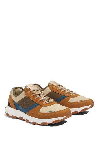 Timberland Ανδρικό αθλητικό παπούτσι με χαμηλό κορδόνι καφέ