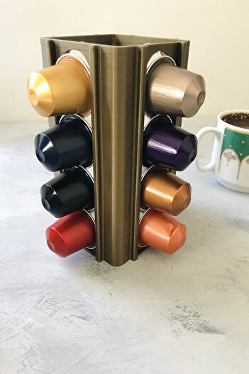 CESTOPİENO Gold Elite Capsule Coffee Stand - Nespresso