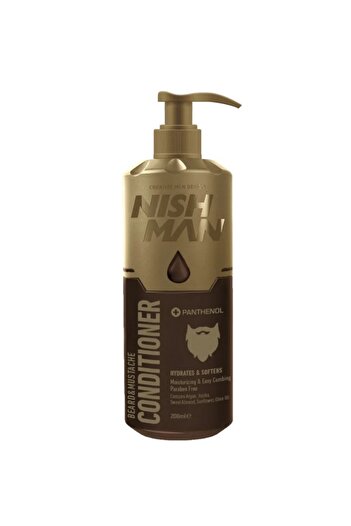 NISHMAN 200 Ml Beard Care Cream - Softening and Anti-Itching