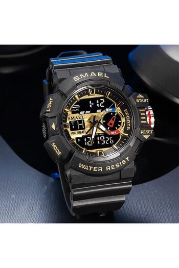 SMAEL 8043 Digital and Analog Men's Wrist Watch