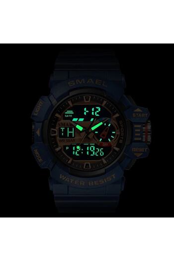 SMAEL 8043 Digital and Analog Men's Wrist Watch