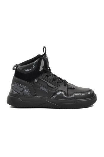 No Fear Унісекс чорні кросівки Hi Sneaker - Nfr-1000