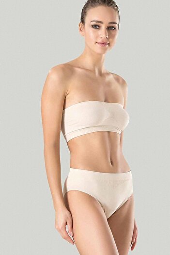 Miss Fit 1007 Women's Skin Seamless Push Up Slip Knitted No Trace