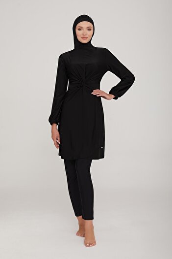 Adasea 4464 Lycra Γυναικείο μακρυμάνικο Hijab μαγιό