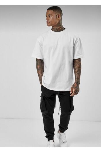MOONBULL Υπερμεγέθη μπλουζάκι Unisex Better Late Printed