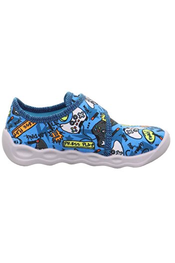 Superfit Bubble House Shoes Turquoise/color