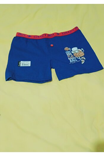 Tutku Erkek Çocuk Pamuklu Boxer 3 Lü Paket