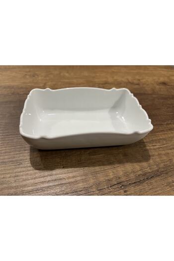 Hazal Porcelain Cookie Holder Rectangular