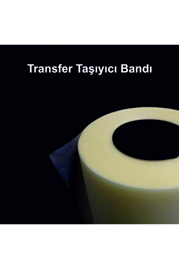Baskı Madeni Transfer Taşıyıcı Bandı Folyo 60cm X 50 mt