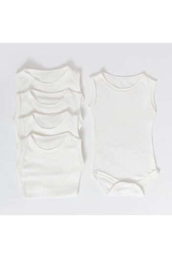 Bubito 5-Piece Baby Sleeveless Athlete Body