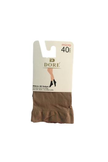 Dore Women's Micro 40 Socket Bronze Socks 4-Piece