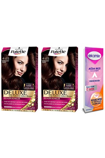 Palette Deluxe Set Saç Boyası 4-65 Büyüleyici Kahve 2 Adet