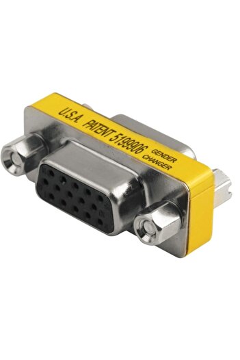 Alfais 4813 Vga To Vga Dişi Dişi Çevirici 15 Pin Dönüştürücü Adaptör