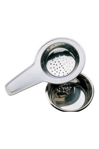 Nehir Stainless Tea Strainer with Base