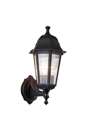 Modelight Optical Hexagon Sconce Black