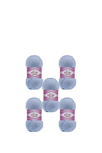 Alize Blue Cotton Gold 40 (PACK OF 5)
