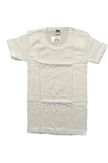 Berrak 1 Piece Children's Pure Cotton Short Sleeve Undershirt Tank Top