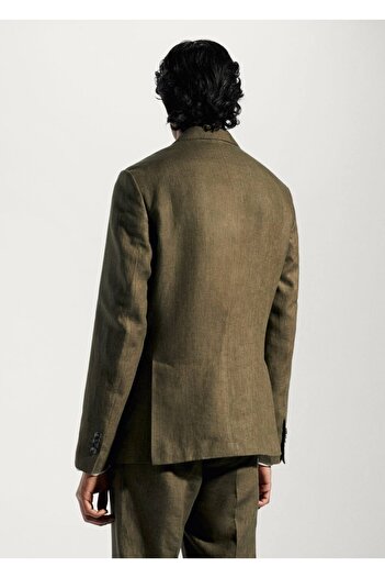 MANGO Man Slim Fit Fabric Blazer Jacket