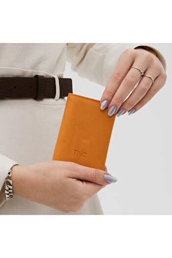 Tamer Tanca Men's Leather Card Holder Wallet, card holder, keychain 688 2006 Mkn Krtlk