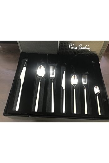 Pierre Cardin 84 Piece Fork Spoon Set Alex