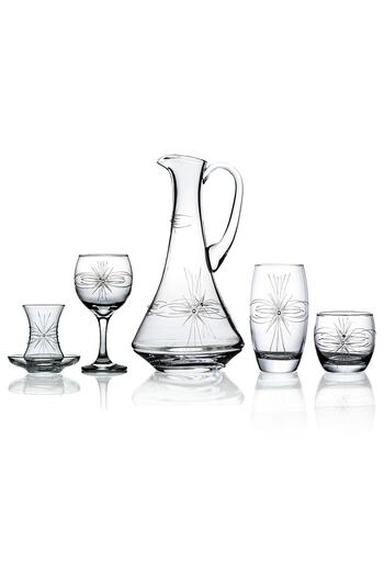 DECOCIA Pudgy Paşabahçe 61 Piece Glass Dowry Set