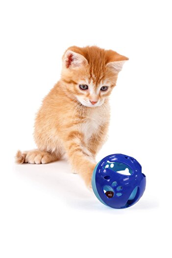 Petish Cat Toy Ball with Paw and Rattle Quality Exercise Ball with Rattle