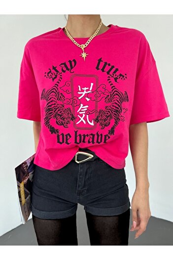 Modamorfo T-shirt με στρογγυλή λαιμόκοψη