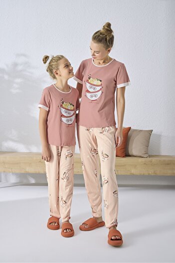 Sevim 14324 Printed Pajama Set