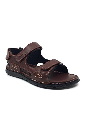 Çetintaş Orthopedic Summer Comfortable Men's Adjustable Velcro Sandals Slippers 39-50