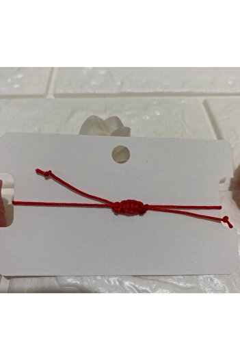 sema aksesuar Red Color Turkish Flag Moon Star Fimo Bead Bracelet - Elevator Macrame Rope Bracelet - April 23