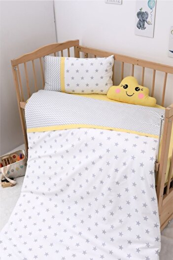 Umaybebek Baby Bedding Set, Bed Sheet - 100% Cotton