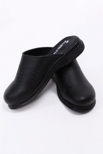 BİO HİPOKRAT Bio Hippocratic Black Orthopedic Sabo Slippers