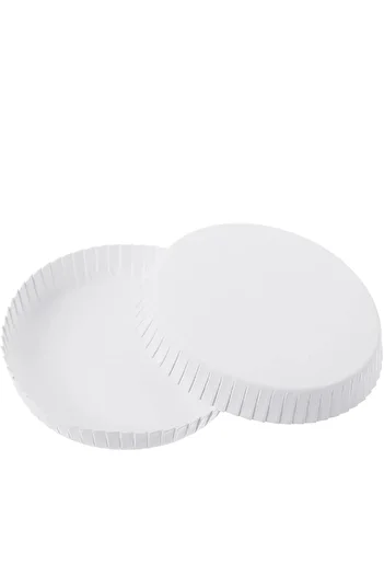 Rns 500 Pieces White Cardboard Cup Lid Stopper Paper Cup Lid