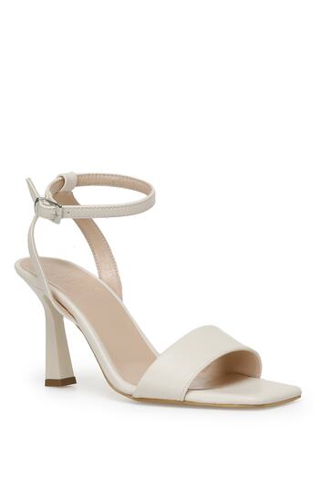 İnci Olga 3fx Beige Women's Heeled Sandals