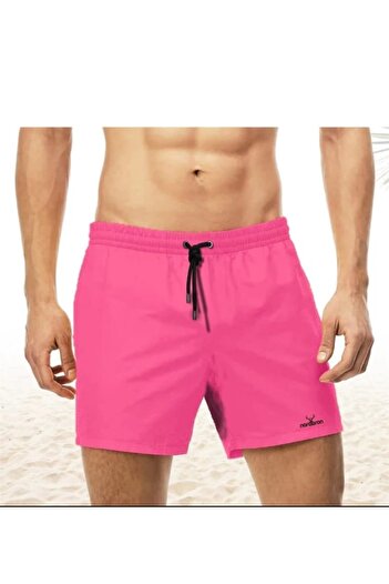 Nordbron Beıcı Store Betelgues Pink Men's Sea Shorts