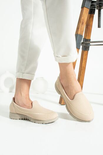 İnan Ayakkabı Women's Knitwear Ballerinas