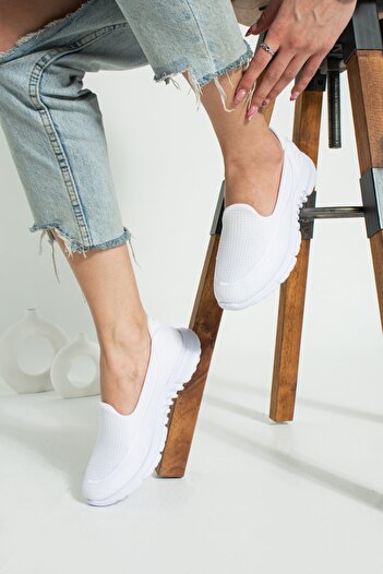 İnan Ayakkabı Women's Knitwear Ballerinas