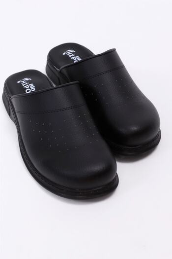 BİO HİPOKRAT Bio Hippocratic Black Orthopedic Sabo Slippers
