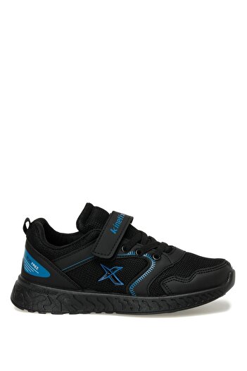 Kinetix Fexer 3fx Black Boy's Sports Shoes
