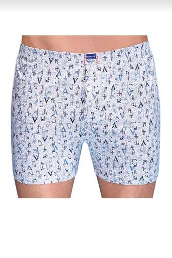 Berrak 1053 Ανδρικό Boxer 100% Cotton 12 Συσκευασία