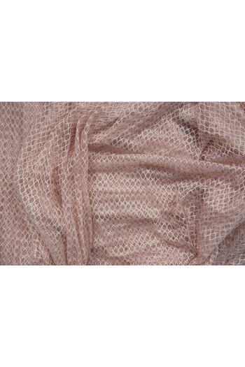 AKÇA TEKSTİL Orchid Powder Color Single Wing Ready Planted Pleated Background Curtain 300*260 Cm