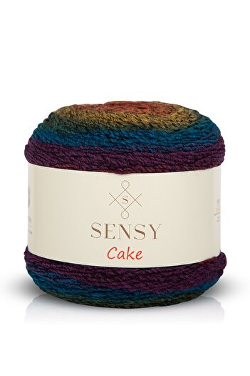 SENSY Premium Cake Χειροποίητο Πλεκτό Σχοινί Σάλι Μπλούζα Αξεσουάρ Σχοινί Μαρμάρινο Σχοινί
