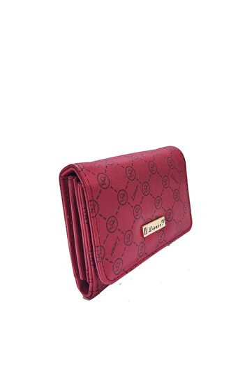 Newish Polo Covered Portfolio Wallet Medium Size - Faux Leather