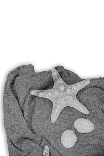 HOMESSA Sailor Anchor Patterned Single Pique (With Pillow Case)