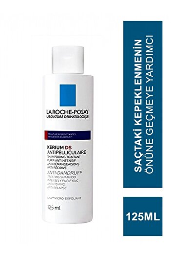 La Roche Posay 125 Ml Kerium Ds Anti-Dandruff Shampoo